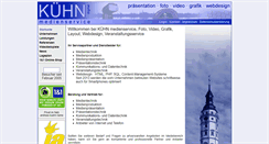 Desktop Screenshot of kuehn-medienservice.de